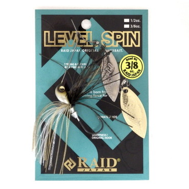 レイドジャパン スピナーベイト レベルスピン 3/8 027 ザベイト