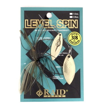 レイドジャパン スピナーベイト レベルスピン 3/8 029 グリパンシャッド