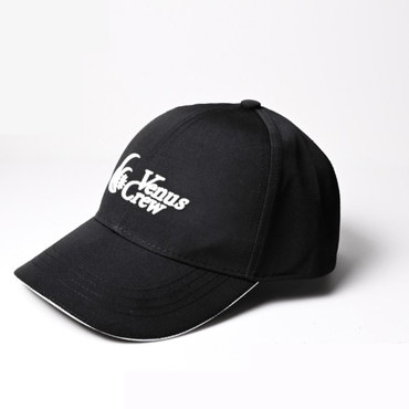 ビーナスクルー 帽子 VenusCrew 撥水キャップ ブラック フリー