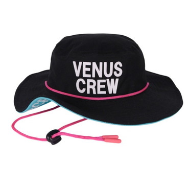 ビーナスクルー 帽子 VenusCrew アドベンチャーハット ブラック フリー