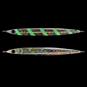 ジーク メタルジグ RSロング 80g ゼブラグロー