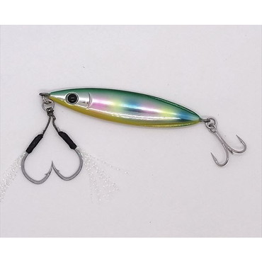 Zeake ジーク メタルジグ Zビット 20g アピールUVカラー RS110 23アルミライムキャンディー