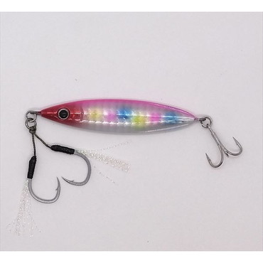 Zeake ジーク メタルジグ Zビット 20g アピールUVカラー RS111 23レッドヘッドレインボーGB