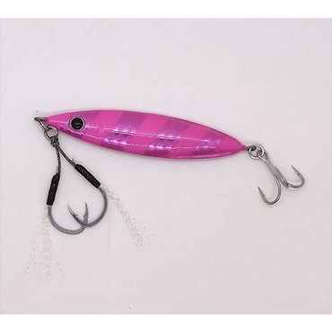 Zeake ジーク メタルジグ Zビット 20g アピールUVカラー RS113 23ピンクUVゼブラ