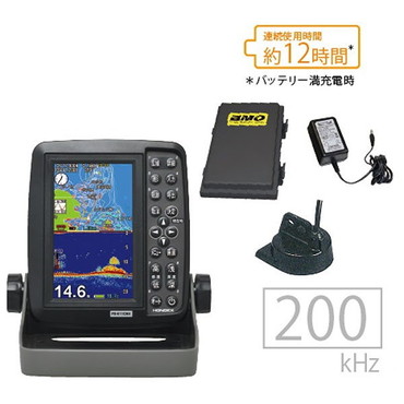 ホンデックス 魚探 PS-611CN2-BMO バッテリーセット