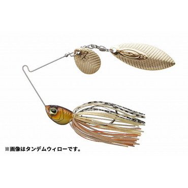 OSP スピナーベイト バズベイト ハイピッチャー 3/8oz ダブルウィロー S22 キラーゴールド