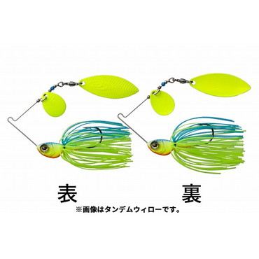 OSP スピナーベイト バズベイト ハイピッチャー 1/4oz ダブルウィロー S56 C.B.チャートブルーバック