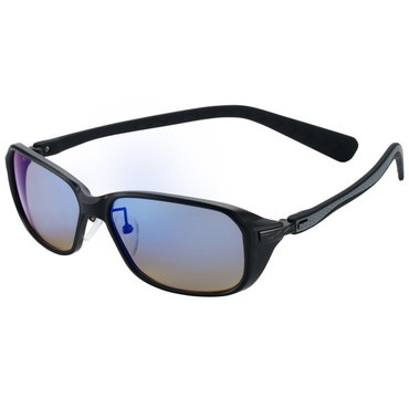 ゼクー 偏光グラス F-2180 TIDA マットブラック トレビュースポーツ/ブルーミラー