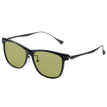 ゼクー 偏光グラス F-2225 JONNY グロスブラック/ガンメタル イースグリーン