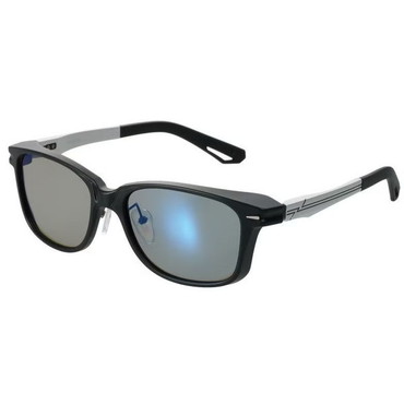 ゼクー 偏光グラス F-2282 Sherry マットブラック/シルバー トゥルービュースポーツ/ブルーミラー