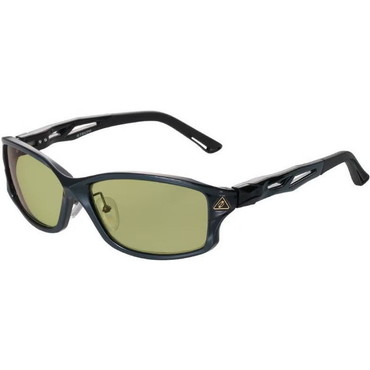 ゼクー 偏光グラス F-2264 STELTH ダイヤモンドブラック イーズグリーン