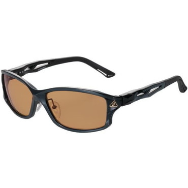 ゼクー 偏光グラス F-2265 STELTH ダイヤモンドブラック ラスターオレンジ