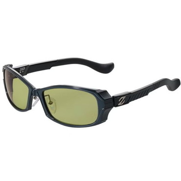 ゼクー 偏光グラス F-2168 DD ダイヤモンドブラック イーズグリーン