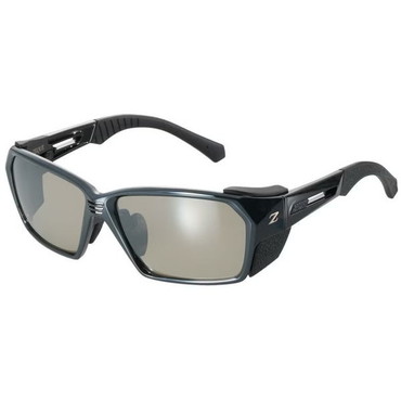 ゼクー 偏光グラス F-2053 LOOF ミッドナイトブラック トゥルービュースポーツ/シルバーミラー