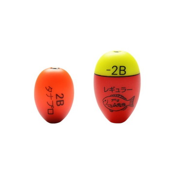 山元工房 ウキ タナプロセット19Y 2B R オレンジ