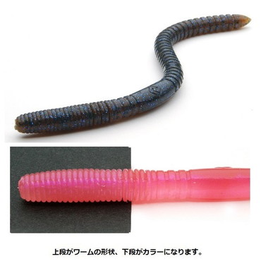 レイドジャパン ワーム ウィップクロウラー ドバミミズ