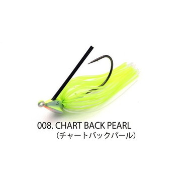 レイドジャパン　ヘッドスライド　９ｇ　チャートバックパール