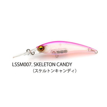 レイドジャパン レベルシャッド スプリンター68MR スケルトンキャンディ