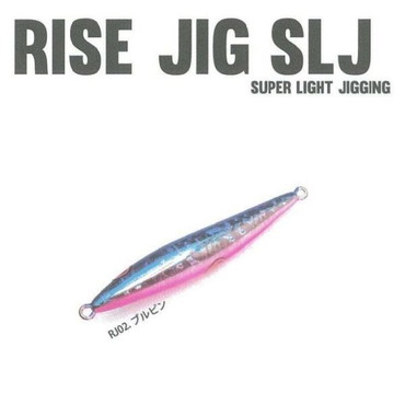 ライズジャパン #RJ02 RISE JIG(ライズジグ) スーパーライトジギング SLJ 125g ブルピン