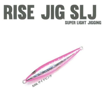 ライズジャパン #RJ06 RISE JIG(ライズジグ) スーパーライトジギング SLJ 125g サイドピンク