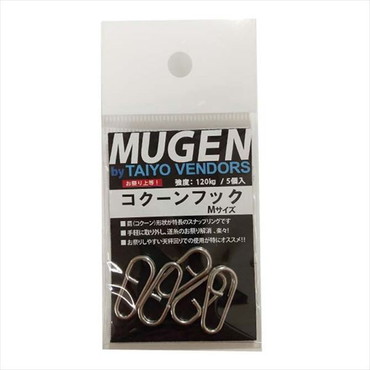 アマノ釣具 サルカン コクーンフック M 5入