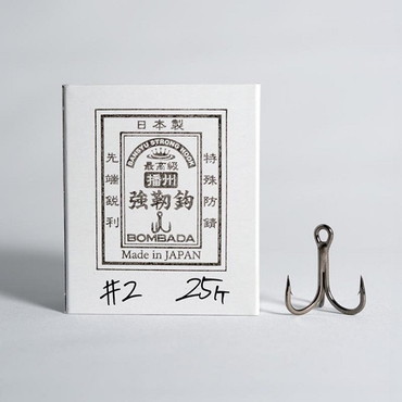 ボンバダアグア トリプルフック 播州強靭鈎 2番