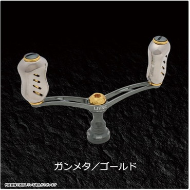 メガテック リブレ LIVRE WING 92(ウイング) Finoノブ シマノS2用 (ガンメタP+ゴールドG) 製品番号 WD92-FIS2-GMG