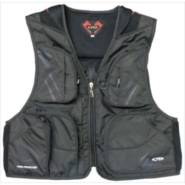 エクセル フィッシングベスト 鮎ベスト ブラック×ブラック L