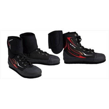 エクセル ウェーディングシューズ FP-5784 ウェットシューズ(中丸) (フェルト) ブラック L