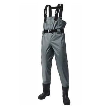 エクセル ウェーダー ジュニア チェストハイウェダー 70D(ラジアルソール) OH-005R 22 グレー 22