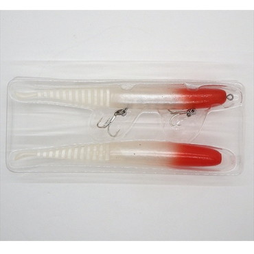 マルジン ワーム ノーテン６　＃９１ＲＨＣ　レッドヘッドクリア