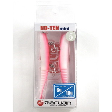 マルジン ワーム NO-TENmini5 #85WPシロピン