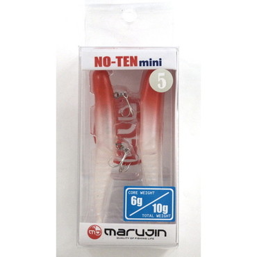 マルジン ワーム NO-TENmini5 #91RHCレッドヘッドクリア