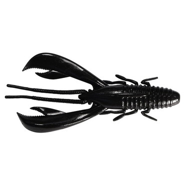 フォロー ワーム ハンディークロー 3.5インチ #006ブラック