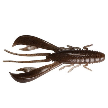 フォロー ワーム ハンディークロー 3.5インチ #010スモークブラウン(ソルトイン)