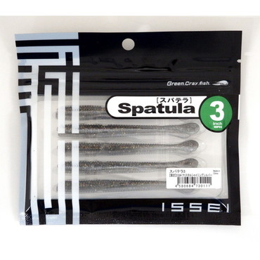 一誠 イッセイ ワーム スパテラ 3インチ CG04 クリスタルシャイニングシルバー