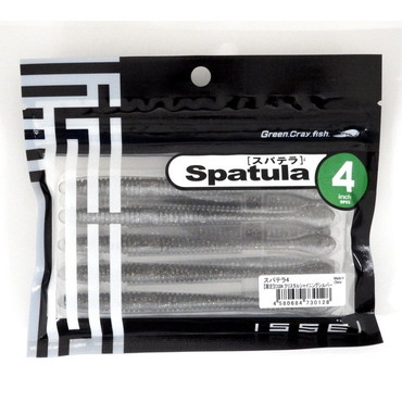 一誠 イッセイ ワーム スパテラ 4インチ CG04 クリスタルシャイニングシルバー