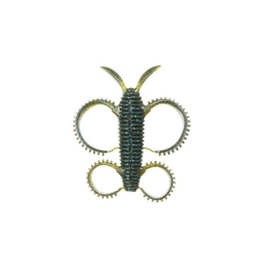 一誠 イッセイ ワーム 脚長沈み蟲 1.8 #31 グリパンブルーフレーク