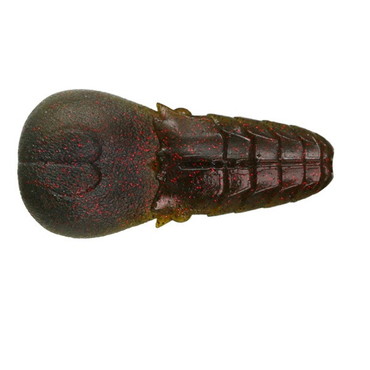 一誠 イッセイ ワーム AKパンチフラット 4インチ #20 オリーブメロン