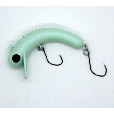 １０８９工房 トラウトプラグ ラトリン.ボトムにょろ37S #08 ずんだグロー