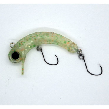 １０８９工房 トラウトプラグ ラトリン.ボトムにょろ37S #12 てふてふ