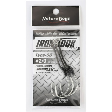 ビッグオーシャン　ＩＨＳＳ－２０　ＩＲＯＮＨＯＯＫ（アイアンフック）　ＳＳシングル　２／０