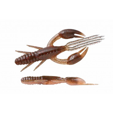 OSP ワーム ドライブクロー 2インチ TW108 グリパンレッド/ナチュラルオレンジ