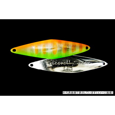 ジャッカル　トリコロールスプーン　１０ｇ　ライムヤマメ