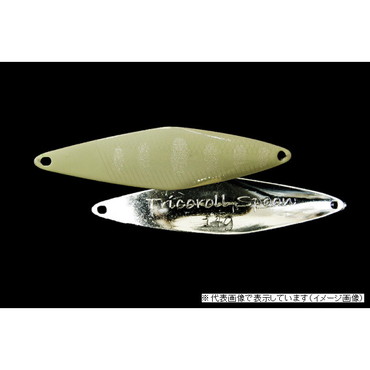 ジャッカル　トリコロールスプーン　１０ｇ　パールグロー