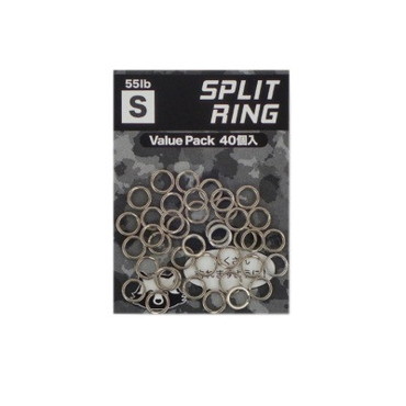 ボーズレス スプリットリング S (55LB 40個入リ) S