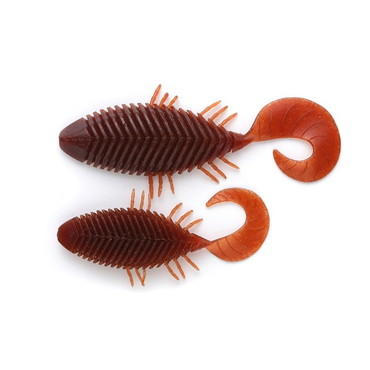 イマカツ　フラットヘッドカーリー　４インチ（エコ対応品）　＃Ｓ－４６９　ダークレバー