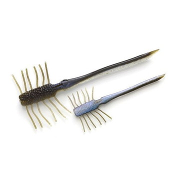 イマカツ ワーム リグラー5.5インチ(エコ対応品) #S-234 クリアグリーンパンプキンブルー