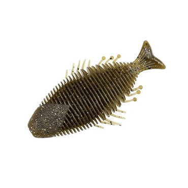 イマカツ ワーム ハドルギル3.9インチ(エコ対応品) #S-565 グリパンマジック