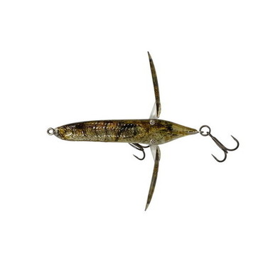 イマカツ バスルアー アベンタクローラーチビバゼル 3Dリアリズム #832 3D三原泥テナガ